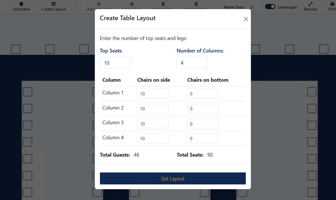 Seating Planner 2